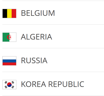 Group H - World Cup - Belgium